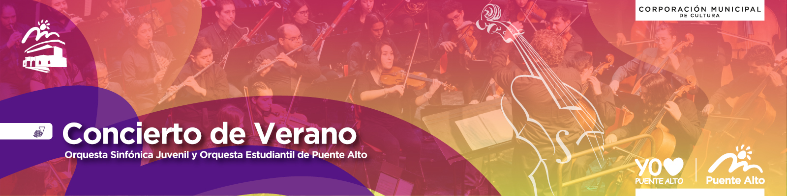 CONCIERTO DE VERANO: ORQUESTA SINFÓNICA JUVENIL Y ESTUDIANTIL DE PUENTE ALTO